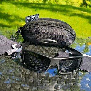 Oakley Gascan Blacked Out American Flag O Sunglasses